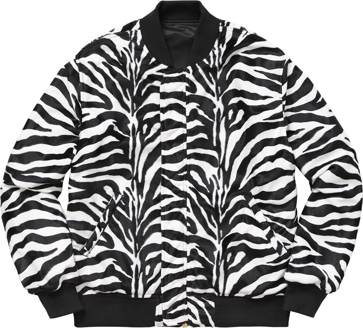 Contrast Stitch Reversible MA-1 Jacket view 2